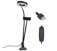 2in1 Led Phone loop Light, loop Light With Stand, Three Colours of Light Can Be Adjusted, Suitable for Live Broadcast, Make Up, Photo, Video, Etc