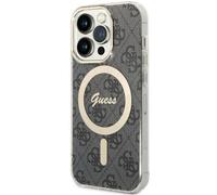 2in1 Pellicola+Custodia cover originale GUESS MagSafe per iPhone 14 Pro 6.1"