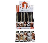 2J Accendino, Confezione da 50 accendini elettrici Ricaricabili per Cani
