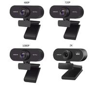 2K 1080P 720P 480P Webcam Builts IN Rumore Riduzione Microfoni E Auto Focused