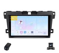 2K Autoradio per Mazda CX7 CX-7 ER 2009-2012 Touch Screen QLED Android 13 Autoradio 9-Inch/Wireless CarPlay/Android Auto/WiFi/Radio FM AM/GPS/Bluetooth/Telecamera Posteriore/ADAS DVR(M800S 2K)