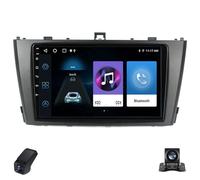 2K Autoradio per Toyota Avensis 3 2008-2015 Touch Screen QLED Android 13 Autoradio 9-Inch/Wireless CarPlay/Android Auto/WiFi/Radio FM AM/GPS/Bluetooth/Telecamera Posteriore/ADAS DVR(Black,M100CP)