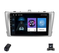 2K Autoradio per Toyota Avensis 3 2008-2015 Touch Screen QLED Android 13 Autoradio 9-Inch/Wireless CarPlay/Android Auto/WiFi/Radio FM AM/GPS/Bluetooth/Telecamera Posteriore/ADAS DVR(Silver,M150CP)