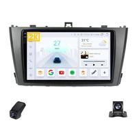 2K Autoradio per Toyota Avensis 3 2008-2015 Touch Screen QLED Android 13 Autoradio 9-Inch/Wireless CarPlay/Android Auto/WiFi/Radio FM AM/GPS/Bluetooth/Telecamera Posteriore/ADAS DVR(Black,M800S 2K)