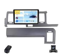 2K Autoradio per Toyota Hiace H200 2010-2018 Touch Screen QLED Android 13 Autoradio 9-Inch/Wireless CarPlay/Android Auto/WiFi/FM AM RDS/GPS/Bluetooth/Telecamera Posteriore/ADAS DVR(M800S 2K)