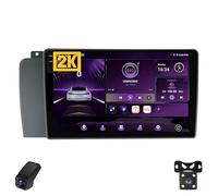 2K Autoradio per Volvo XC70 V70 S60 2004-2007 Touch Screen Android Autoradio 9-Inch/Wireless CarPlay/Android Auto/WiFi/Radio FM AM RDS/GPS/Bluetooth/Telecamera Posteriore/ADAS DVR(M400S 2K)
