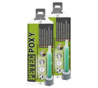 2K Collante Trasparente Universale PETEC 98050 2 x 50 ml Epoxy