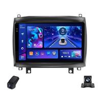 2K Schermo Radio per Auto per Cadillac CTS 2002-2007 Android 14 Doppio Din con CarPlay Android Auto/5G WiFi/4GLTE/GPS/Bluetooth/AM/FM/RDS/DSP/Telecamera Posteriore/ADAS DVR(C20Plus)