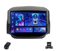 2K Schermo Radio per Auto per Ford EcoSport Eco Sport 2014-2018 Android 14 Doppio Din con CarPlay Android Auto/WiFi/4GLTE/GPS/Bluetooth/AM/FM/RDS/DSP/Telecamera Posteriore/ADAS DVR(C20Plus)