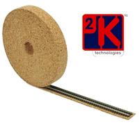 2K Sughero Rotolo Model Railway Pista Letto 10m Lungo X 35mm Largo X 2mm Spesso