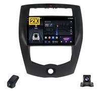 2KAutoradio per Honda City 2008-2013 Touch Screen QLED Android 12 Autoradio 9-Inch/Wireless CarPlay/Android Auto/WiFi/Radio FM AM RDS/GPS/Bluetooth/Telecamera Posteriore/ADAS DVR(M400S 2K)