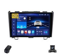 2KAutoradio per Honda CRV CR-V 3 RE 2006-2012 Touch Screen QLED Android 12 Autoradio 9-Inch/Wireless CarPlay/Android Auto/WiFi/Radio FM AM RDS/Bluetooth/Telecamera Posteriore/ADAS DVR(M800S 2K)