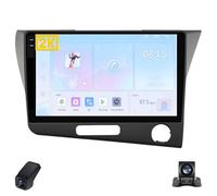 2KAutoradio per Honda CRZ CR-Z 2010-2017 Touch Screen QLED Android 12 Autoradio 9-Inch/Wireless CarPlay/Android Auto/WiFi/Radio FM AM RDS/GPS/Bluetooth/Telecamera Posteriore/ADAS DVR(Rhd,M400S 2K)