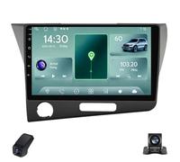 2KAutoradio per Honda CRZ CR-Z 2010-2017 Touch Screen QLED Android 12 Autoradio 9-Inch/Wireless CarPlay/Android Auto/WiFi/Radio FM AM RDS/GPS/Bluetooth/Telecamera Posteriore/ADAS DVR(Lhd,M150CP)