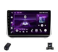 2KAutoradio per Nissan Altima 2018-2020 Touch Screen QLED Android 12 Autoradio 9-Inch/Wireless CarPlay/Android Auto/WiFi/Radio FM AM RDS/GPS/Bluetooth/Telecamera Posteriore/ADAS DVR(M150CP)