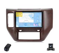 2KAutoradio per Nissan Patrol 2011-2015 Touch Screen QLED Android 12 Autoradio 9-Inch/Wireless CarPlay/Android Auto/WiFi/Radio FM AM RDS/GPS/Bluetooth/Telecamera Posteriore/ADAS DVR(B,M700S 2K)
