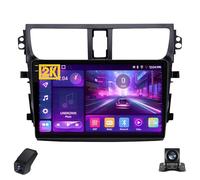 2KAutoradio per Suzuki Celerio 2015-2018 Touch Screen QLED Android 12 Autoradio 9-Inch/Wireless CarPlay/Android Auto/WiFi/Radio FM AM RDS/GPS/Bluetooth/Telecamera Posteriore/ADAS DVR(M500S 2K)