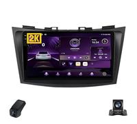 2KAutoradio per Suzuki Swift 4 2011-2017 Touch Screen QLED Android 12 Autoradio 9-Inch/Wireless CarPlay/Android Auto/WiFi/Radio FM AM RDS/GPS/Bluetooth/Telecamera Posteriore/ADAS DVR(M700S 2K)