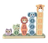 2Kids Toys Puzzle anelli da infilare a forma di animale Farm 3y+ 16 pz