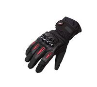 2KP CE Guanti da Moto per Uomo Donna, Guanti da Moto per la Primavera, Guanti da Moto Antivento Impermeabili Guanti Termici Touch Screen per Motocross Racing BMX MTB Ciclismo (XXL)