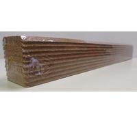 Sughero Model Railway Pista Letto Sottoposto Smussato Orlo 1pack 10pcs