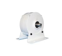 2KW 3KW Generatore Elettrico Mulini A Turbina Ad Acqua Gearless Generatore a Magnete Permanente 2000 W 12 V 24 V 48 V for Uso Domestico(With base,48V,2000W)