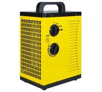 2kW Ptc Turbo Ventola Industriale Spazio Riscaldamento, Giallo - EH1901