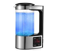 2L Generatore di Acqua Idrogenata, Grande Capacità Generatore di Acqua Idrogenata Ionizzatore, Bombola del Generatore di Idrogeno, Ricarica USB Portatile con Display LED per Casa, Ufficio e Viaggi