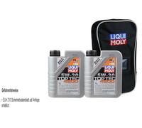 2L LIQUI MOLY 3706 Top Tec 4200 5W-30 Olio Motore + Set Di Servizio Borsa