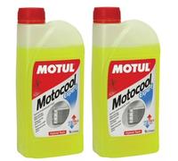 2L Motocool Expert Liquido GIALLO Refrigerante Radiatore Pronto Uso -25°C +135°C