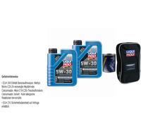 2L Olio Motore Liqui Moly Longtime High Tech 5W-30 1xMotor Flush Inclusa Borsa