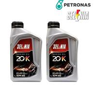 2L Olio Motore Originale Petronas Selenia 10W40 20K Acea A3 API SL CF 9.55535-G2