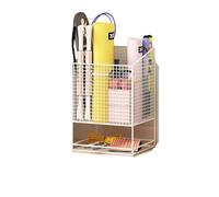 2layer Fitness Equipment Yoga Mat Storage Rack Soggiorno Corda for saltare Manubri Albero in schiuma Puleggia for uso domestico Grande capacità(White-38x28x55cm)