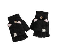 2lot Guanti A Maglia Convertibili Caldi Bambini Che Camminano Unisex Caldo Per Flessibilità In Vari Guanti A Maglia Alla