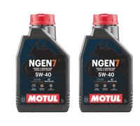 2LT MOTUL NGEN 7 5W-40 4T Olio Motore per Moto, ATV e Fuoristrada