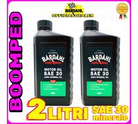 2lt Olio Motore Bardahl Classic SAE 30 Minerale AUTO MOTO EPOCA ANNI 50 02BD05