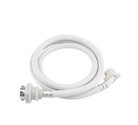 2m/3m Length Washing Machine Water Inlet Hose Washer Pipe Tube Connector PVC Hose White Color Long Length(3m)