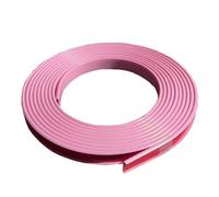 2m Bordatura Autoadesiva per Mobili, Strisce Bordo Autoadesivo Flessibili a Forma di u, Protezione Bordi, Protezione Guarnizione Cabinet Door Edge Protector Strip Seal Trim Modanatura Guard, Rosa (Co
