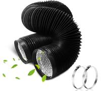 2M Di Tubo Flessibile in PVC + Alluminio Da 100Mm, Tubo Flessibile Dell'Aria De