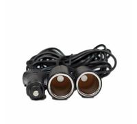 2M Doppio 12v Alimentazione Dc Splitter Cavo Accendisigari Adattatore Presa