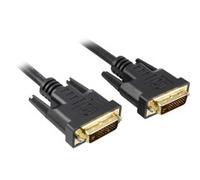 2m DVI-D to DVI-D (24+1) cavo DVI Nero Nero, 2 m, DVI-D, DVI-D, Nero, Maschio/Maschio