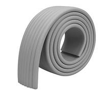 2M Paraspigoli Angolari per Bambini Protezioni per Bordi e Spigolo in Schiuma Morbidi Paraurti di Sicurezza Bebè Paraspigoli Protezione Anti Collisione per Mobili Tavolo Letto Sedia Scrivania, Grigio