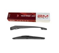 2M PLASTIC Rear Wiper Arm Blade Replacement for Honda CR-V 2017-2022 - HRV 2023-2024 - PILOT 2016-2022 - ELEMENT 2003-2011 - Nissan MURANO 2015-2024 - ARMADA 2017-2024