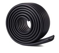 2m Protettore di bambino sicurezza prodotti Baby Crash Bar ispessimento Crash Bar vetro tavolino d'angolo striscia di protezione del bambino (nero)