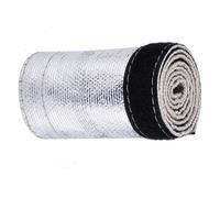 2M Rotolo Metallico Scudo Termico Manicotto Termico Filo Isolante Tubo Protezion