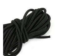 2M/sacchetto 1/1.5/2/2.5/3/4/5mm Corda elastica rotonda nera Corda elastica Elastico Linea elastica Accessori per cucire fai da te-3.0mm
