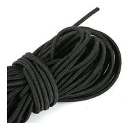 2M/sacchetto 1/1.5/2/2.5/3/4/5mm Corda elastica rotonda nera Corda elastica Elastico Linea elastica Accessori per cucire fai da te-2mm