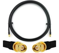 2m SMA Maschio a SMA Maschio cavo coassiale - HF-240 (equivalente a LMR 240) prolunga a bassissima perdita - per LTE Antenna esterna 4G 5G 6G Modem Amplificatore GSM Router WIFI Ripetitore cellulare