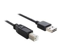 2m USB 2.0 A - B m/m cavo USB USB A USB B Nero Nero, 2 m, USB A, USB B, USB 2.0, Maschio/Maschio, Nero