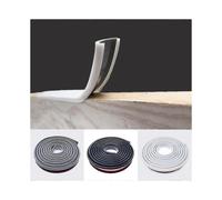 2m White U Shape 16mm Adhesive Melamine Edge Banding, No Iron-on Oak Worktop Edge Trim Strip, Soft Rubber Tpe Veneer Wood Edge for Furniture,hww